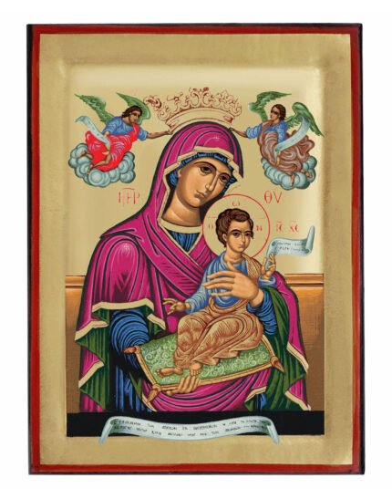 Handmade Orthodox Icon The Sweetness of Angels
