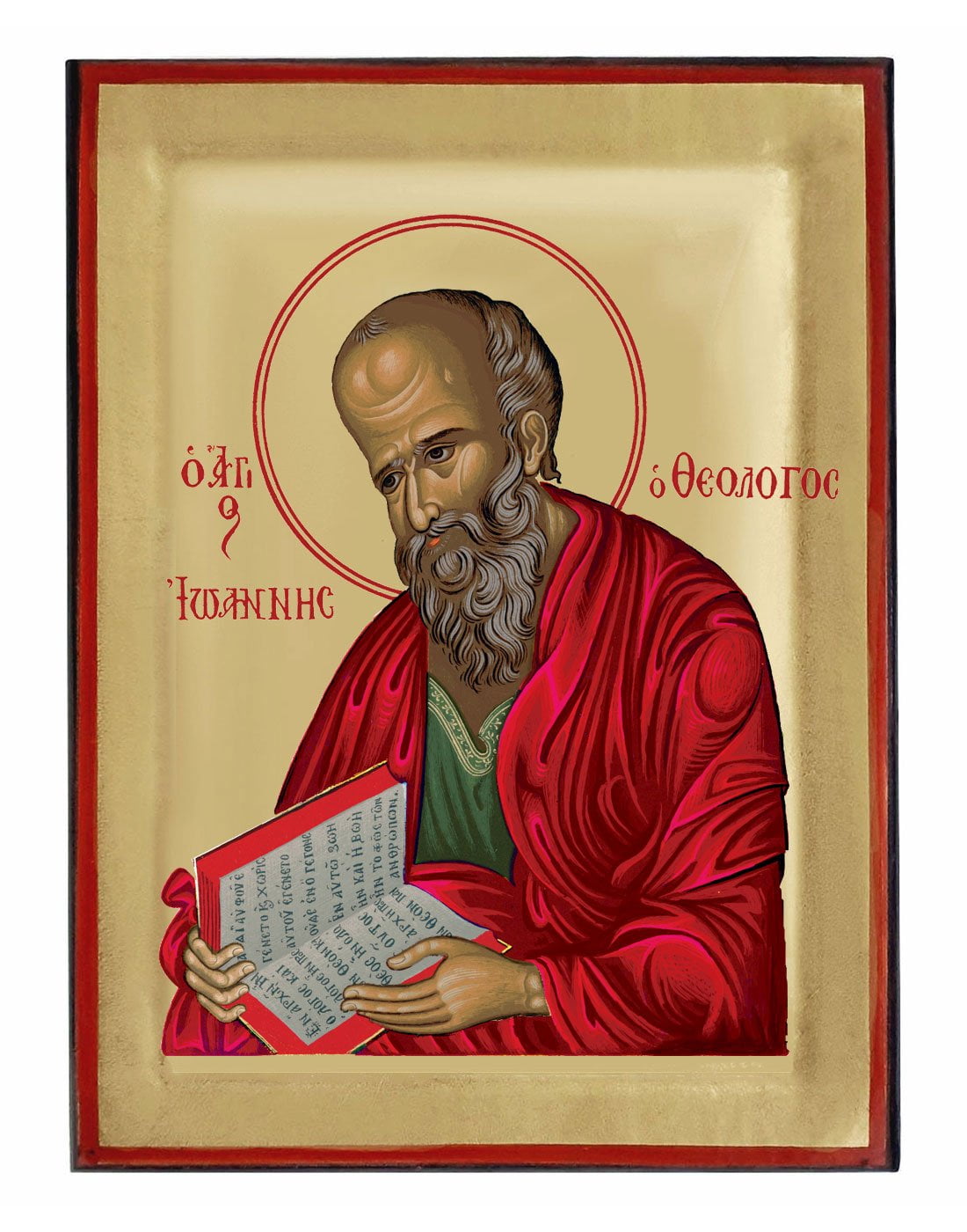Handmade Orthodox Icon Saint John the Theologian