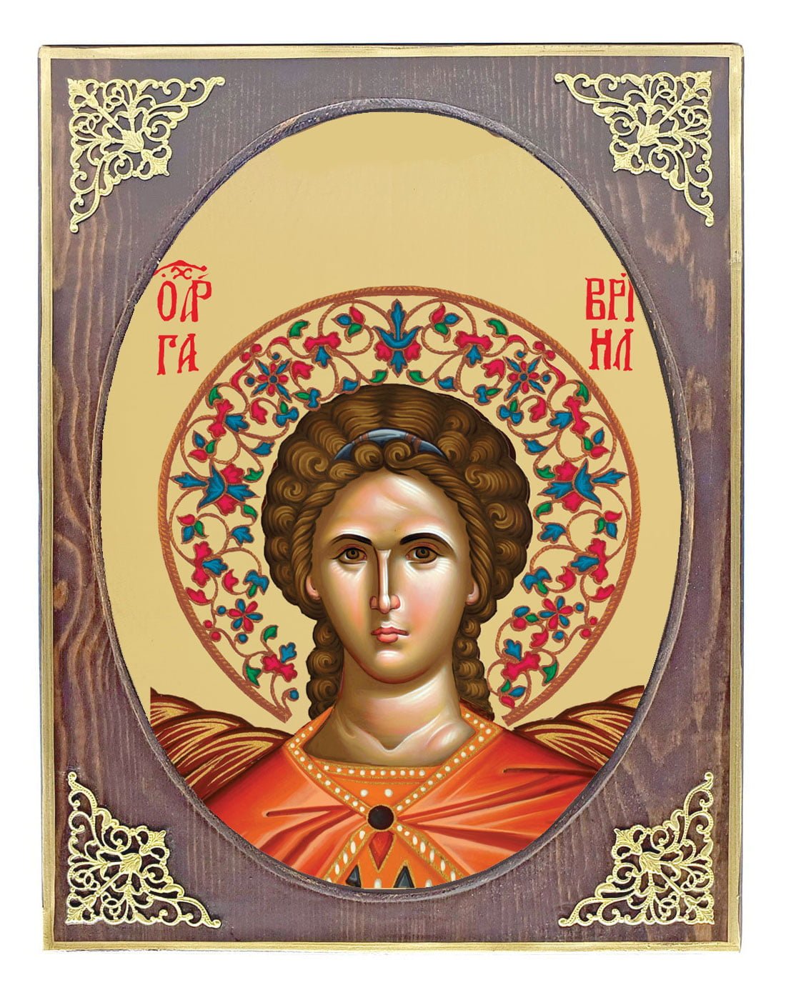 Orthodox Icon Archangel Gabriel Mirror