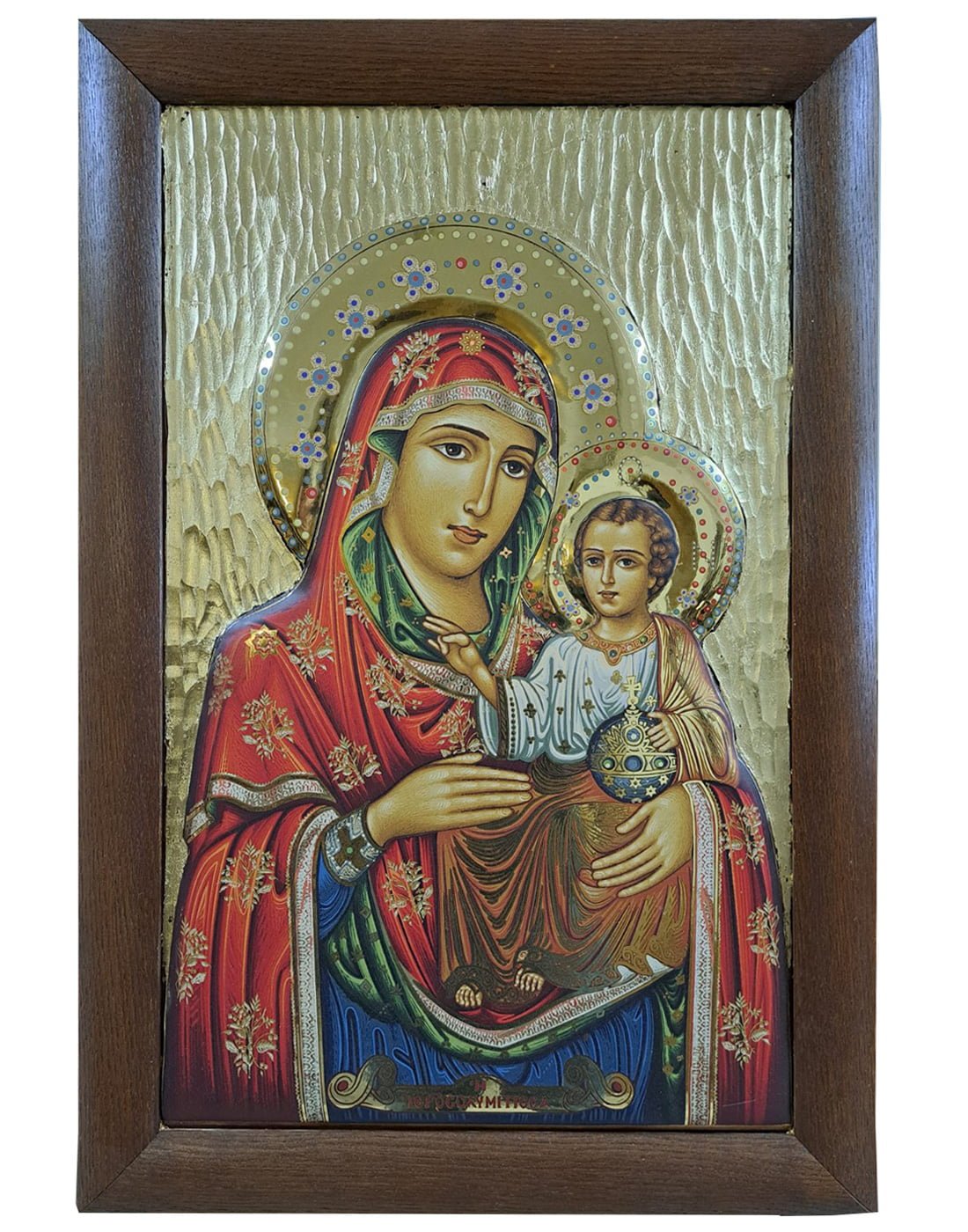 Αγιογραφία Παναγία Ιεροσολυμίτισσα Virgin Mary of Jerusalem Icon