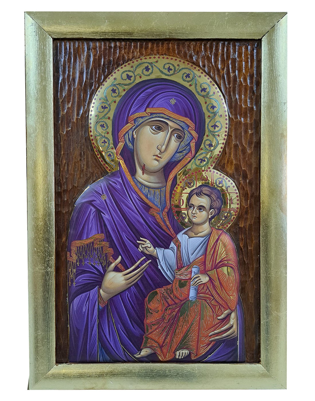 Αγιογραφία Παναγία Πορταίτισσα Virgin Mary Portaitissa Icon