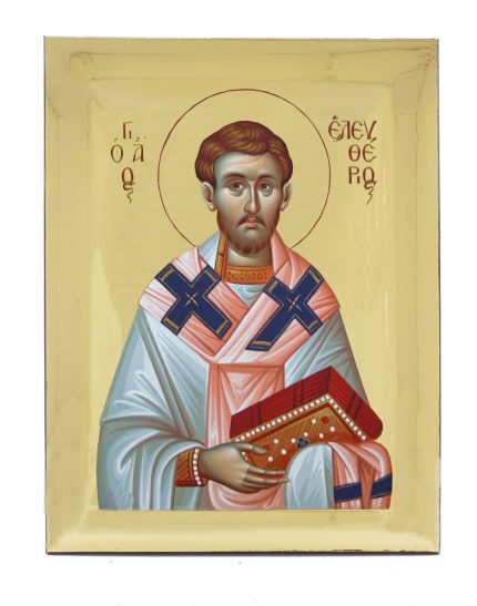 Handmade Orthodox Icon Saint Eleftherios