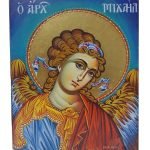 Handpainted Icon Archangel Michael