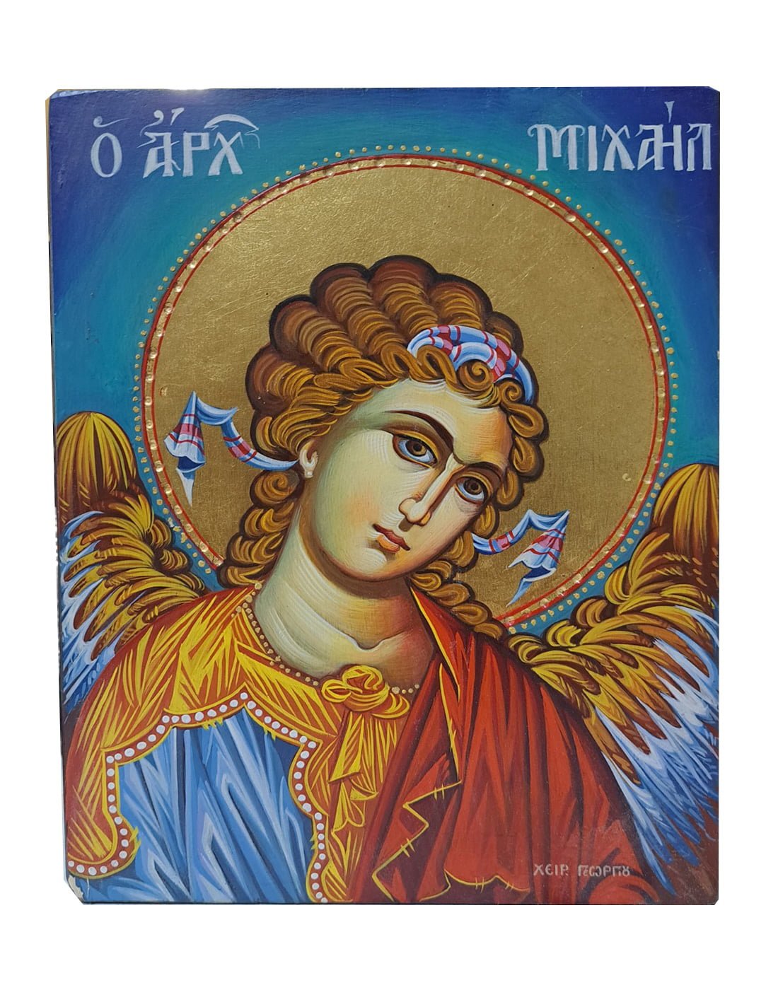 Handpainted Icon Archangel Michael