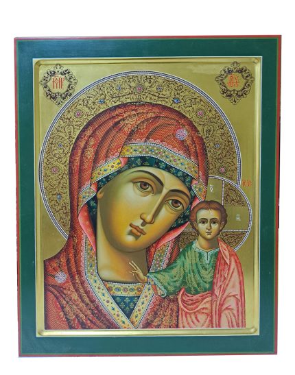 Handpainted Icon Virgin Mary of Kazan